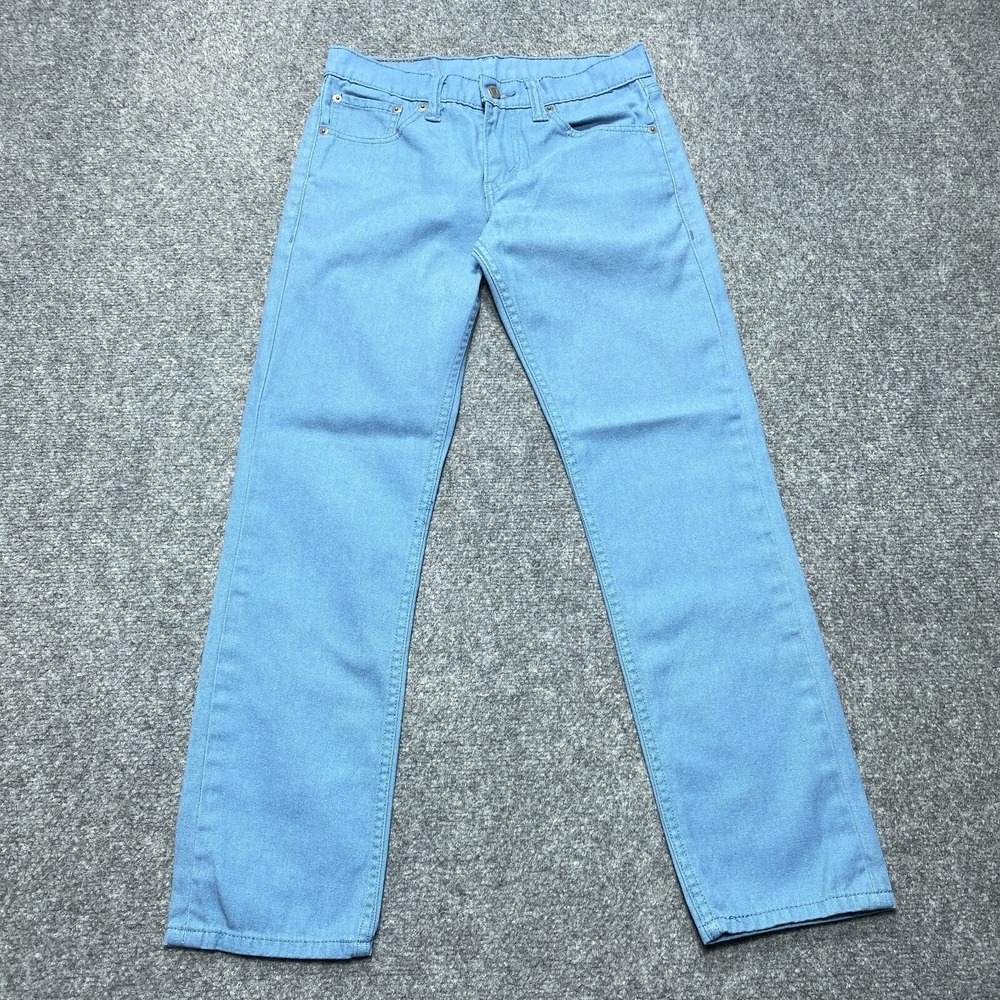 Levis Jeans Men 28x29 Blue 511 Slim Fit Skinny Leg Medium Wash Tag 28x30